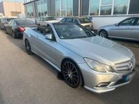 Usata Mercedes E350 2010 Argento Cabrio