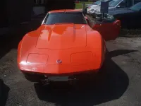 Gebraucht Corvette C3 200 PS (147 kW) 1976 Orange Coupé