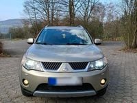 Gebraucht Mitsubishi Outlander Intense 156 PS (114 kW) 2008 Gelb SUV