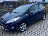 Gebraucht Ford Fiesta 82 PS (60 kW) 2009 Blau Kleinwagen