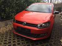 Gebraucht VW Polo Style 60 PS (44 kW) 2011 Orange Limousine