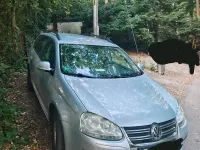 Gebraucht VW Golf V 105 PS (77 kW) 2008 Silber Kombi