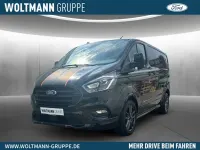 Gebraucht Ford Transit Custom Sport 185 PS (136 kW) 2021 Obsidianschwarz metallic Limousine