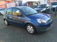 Gebraucht Ford Fiesta Basis 69 PS (50 kW) 2007 Blau Kleinwagen