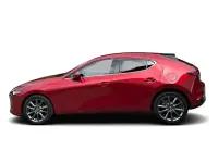 Gebraucht Mazda 3 Exclusive-Line 2023 Rot Limousine
