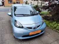 Gebraucht Toyota Aygo 68 PS (50 kW) 2006 Blau Kleinwagen