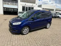 Gebraucht Ford Tourneo Courier Titanium 101 PS (74 kW) 2017 Blau Van / Kleinbus