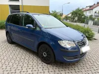 Gebraucht VW Touran United 2008 Blau Van / Kleinbus