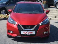 Gebraucht Nissan Micra Tekna 90 PS (66 kW) 2017 Rot Kleinwagen