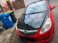 Gebraucht Opel Corsa 90 PS (66 kW) 2009 Rot Kleinwagen