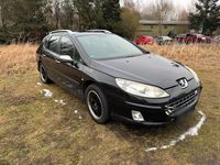 Gebraucht Peugeot 407 116 PS (85 kW) 2004 Schwarz Limousine