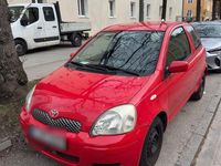 Gebraucht Toyota Yaris 2003 Rot Kleinwagen