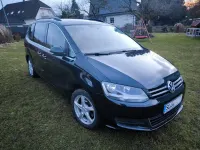 Gebraucht VW Sharan Trendline 140 PS (102 kW) 2011 Schwarz Van / Kleinbus