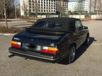 Gebraucht Saab 900 Cabriolet 126 PS (92 kW) 1989 Schwarz Cabrio
