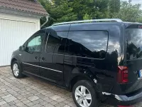 Gebraucht VW Caddy Highline 150 PS (110 kW) 2016 Schwarz Van / Kleinbus
