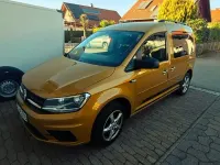 Gebraucht VW Caddy Comfortline 125 PS (91 kW) 2018 Gold Van / Kleinbus