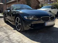 Gebraucht BMW Z4 Sport Line 170 PS (125 kW) 2006 Schwarz Cabrio
