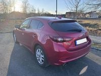 Gebraucht Mazda 3 Exclusive-Line 120 PS (88 kW) 2017 Rot Limousine