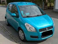 Gebraucht Suzuki Splash 86 PS (63 kW) 2010 Blau Kleinwagen