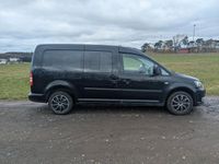 Gebraucht VW Caddy Maxi 102 PS (75 kW) 2011 Schwarz Van / Kleinbus