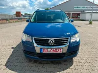 Gebraucht VW Touran Trendline 140 PS (102 kW) 2009 Blau Van / Kleinbus