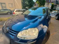 Gebraucht VW Golf V 2005 Blau Kleinwagen