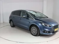 Gebraucht Ford S-MAX Titanium 150 PS (110 kW) 2018 Chromablau metallic Van / Kleinbus