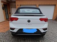 Gebraucht VW T-Roc Cabriolet Active 110 PS (80 kW) 2021 Weiß Cabrio