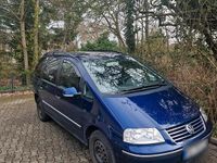 Gebraucht VW Sharan United 140 PS (102 kW) 2008 Blau Van / Kleinbus