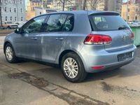 Gebraucht VW Golf VI Trendline 80 PS (58 kW) 2009 Blau Kleinwagen
