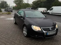 Brugt VW Eos 122 HK (89 kW) 2010 Sort Cabriolet
