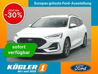 Gebraucht Ford Focus ST-Line X 125 PS (91 kW) 2022 Frozen white Limousine