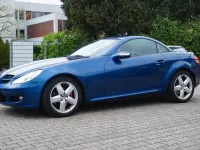 Gebraucht Mercedes SLK280 231 PS (169 kW) 2005 Blau Cabrio