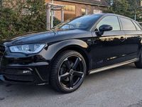 Gebraucht Audi A3 S-Line 110 PS (80 kW) 2015 Schwarz Kombi