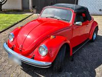 Brugt VW Käfer 34 HK (25 kW) 1974 Rød Cabriolet