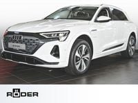 Gebraucht Audi Q8 e-tron Advanced 250 kW (340 PS) 2023 Weiß SUV