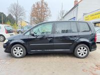 Gebraucht VW Touran Conceptline 140 PS (102 kW) 2009 Schwarz Van / Kleinbus