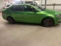 Gebraucht Skoda Octavia vRS 184 PS (135 kW) 2015 Grün Kleinwagen