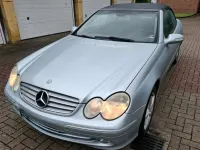 Gebraucht Mercedes CLK200 163 PS (119 kW) 2005 Silber Cabrio