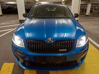 Gebraucht Skoda Octavia RS 184 PS (135 kW) 2016 Raceblau Kleinwagen