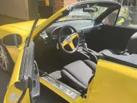 Gebraucht Mazda MX5 131 PS (96 kW) 1990 Gelb Cabrio