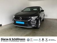 Gebraucht VW T-Roc Cabriolet Style 150 PS (110 kW) 2022 2t deep black perleffekt (metallic) Cabrio