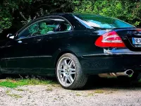 Gebraucht Mercedes CLK500 Avantgarde 306 PS (225 kW) 2003 Schwarz Coupé