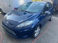 Gebraucht Ford Fiesta 2009 Blau Kleinwagen