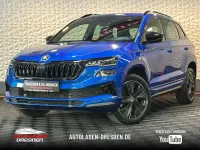 Gebraucht Skoda Karoq SportLine 150 PS (110 kW) 2025 Raceblau metallic SUV