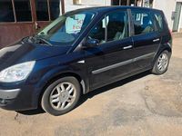 Gebraucht Renault Scénic II 135 PS (99 kW) 2008 Blau Van / Kleinbus