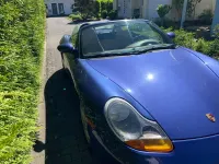 Brugt Porsche Boxster 204 HK (150 kW) 1997 Blå Cabriolet