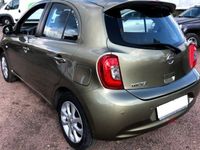 Gebraucht Nissan Micra Acenta 80 PS (58 kW) 2016 Grün metallic Kleinwagen
