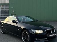 Gebraucht BMW 320 Cabriolet 170 PS (125 kW) 2010 Schwarz Cabrio