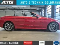 Gebraucht Mercedes C180 AMG 156 PS (114 kW) 2021 Hyazinthrot met. Cabrio